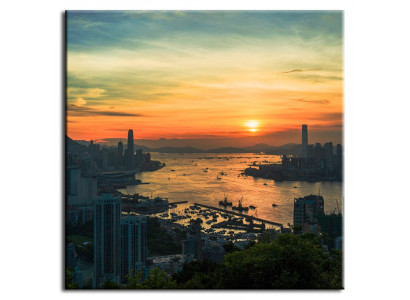 Image Images Peinture Imprimer Impression Tissu Culture Coucher de soleil nouveau G92969