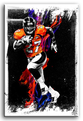 Image de football américain Peintures d'art moderne avec cadre G93506
