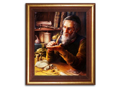 Image d'huile image d'huile peintures images photo peinte à la main à l'huile avec cadre art baroque G94887