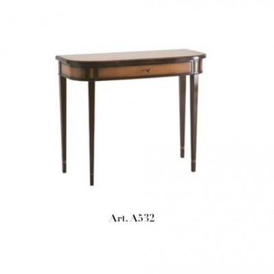Table console Tableau de designer Table de salon Meuble italien Table d'appoint