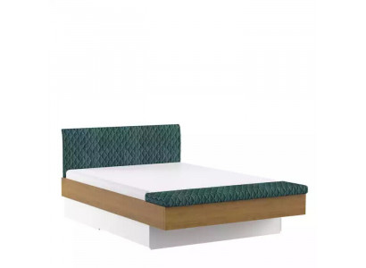 Conception de lits de haute qualité Lits doubles pour hôtel Mobilier en bois royal en bois massif
