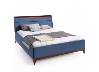 Lit Chambre Mobilier de Luxe en Bleu Couleur Nouveauté pour vos intérieurs