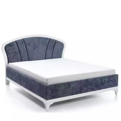 Lit moderne Lits de luxe Mobilier d'hôtel Textile de chambre 180x200cm