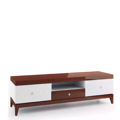 Meuble TV bas dans le salon Meuble TV de luxe en bois pour le salon Cabinet TV