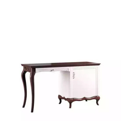 Classique r Bureau Mobilier de bureau luxueux en bois blanc exclusif