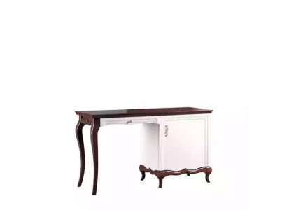 Classique r Bureau Mobilier de bureau luxueux en bois blanc exclusif