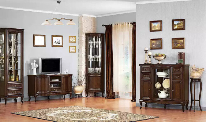 Meuble TV Meuble TV Basse Buffet mural Buffet en bois Design moderne