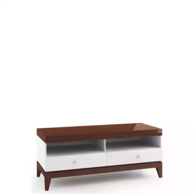 Meuble TV de salon blanc, meuble télé en bois de salle de séjour.