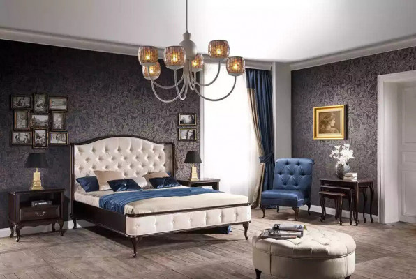Fauteuil Canapé Design Siège d'angle Club Rembourrage Luxe Oreilles Siège Détente