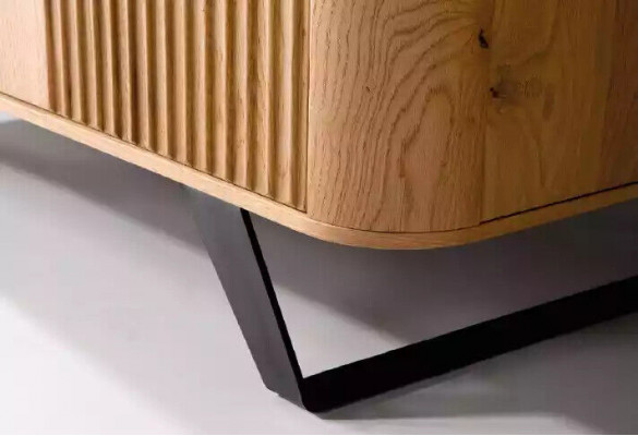 Meuble TV Lowboard Armoire de salon Meuble TV Buffet en bois Armoires de salon Bois