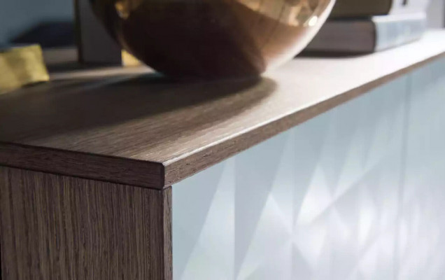 Meuble TV bas Meuble bas Unité murale Design moderne Buffet en bois