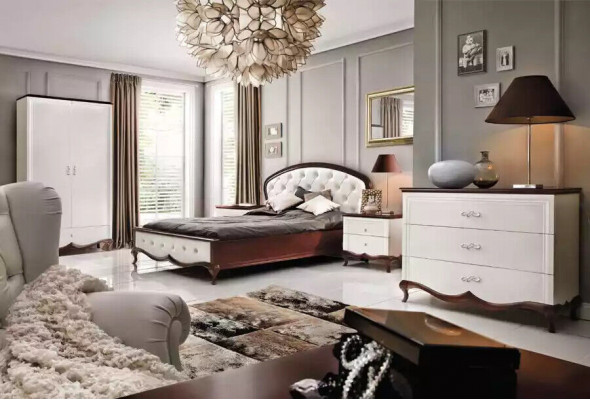 Table de chevet Tables d'appoint Bois neuf Mobilier de designer de luxe Chambre à coucher