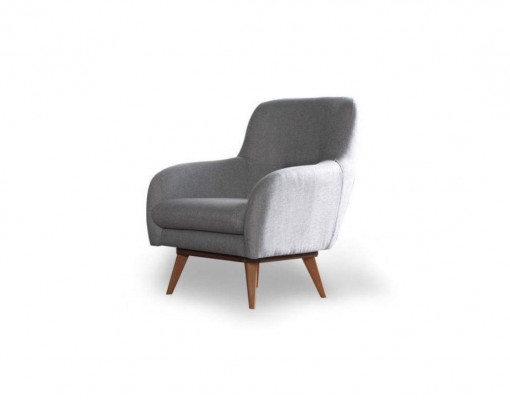 Ensemble de salon moderne de 3 pièces. Ensemble de canapés 3+2+1 gris