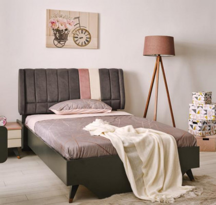 Table de chevet de luxe pour chambre à coucher Lits Lit Ensemble complet Mobilier de design