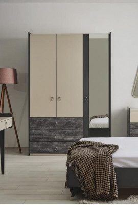 Armoire Armoire Armoire Armoire Polyvalente Gris Matériau En Bois Armoires