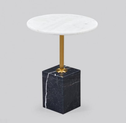 Table basse moderne de haute qualité, table d'appoint ronde élégante et luxueuse.