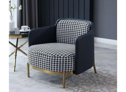 Stylish fauteuil multicolore, fauteuil moderne, canapé télévision, fauteuil textile