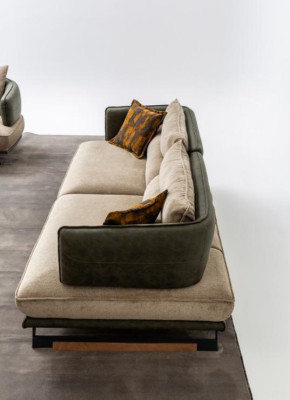 Ensemble de canapés de luxe Canapé 3 places Fauteuil Tissu Moderne Multicolore Ensemble Moderne Nouveau