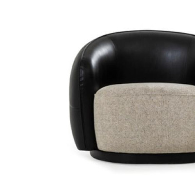 Conception de fauteuil moderne Sofa en tissu de siège de luxe détente Textiles Lounge tapisserie nouvelle