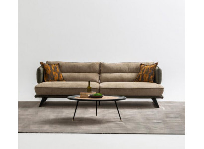 Ensemble de canapés de luxe Canapé 3 places Fauteuil Tissu Moderne Multicolore Ensemble Moderne Nouveau