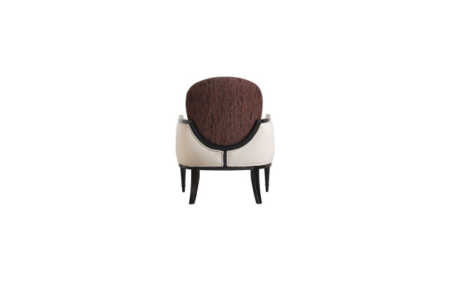 Salle de séjour Fauteuil blanc Designer Monoplace Luxe Détente 1 place nouveau