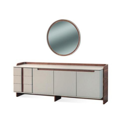 Buffet moderne, buffet de salon design, armoire de luxe 2 pièces