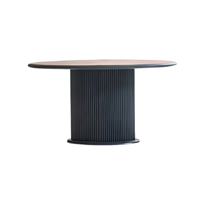 Set de salle à manger Complet e Salle à manger Table de salle à manger Chaises 5pcs Marron Classique