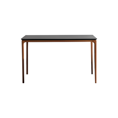 Suite Salle à manger Table à manger Bois Chaises 4pcs Marron Tabouret de salle à manger Tissu