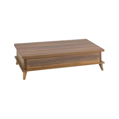 Table basse Table basse extensible Table à manger Table Bois Marron Meubles