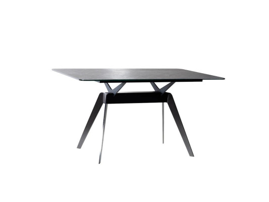 Salle à manger Table de salle à manger de luxe Table neuve de design moderne Meubles en métal Ameublement