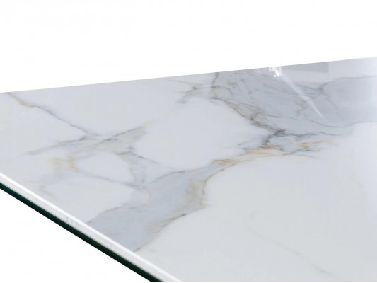 Conception de luxe Table à manger moderne Mobilier de salle à manger Neuf Céramiques Table