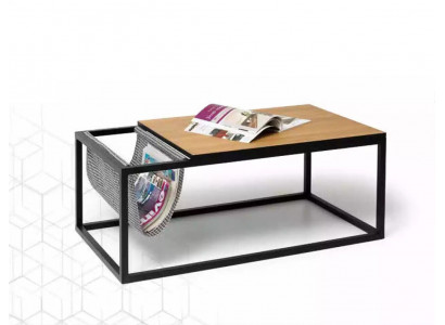 Table basse marron Salon Mobilier Table Luxe Nouveau Design de Luxe