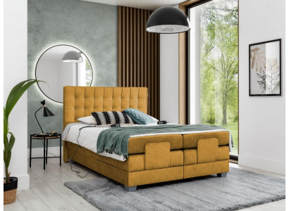 Lit de luxe Chambre à coucher Lit rembourré Lit double Mobilier textile Nouveau