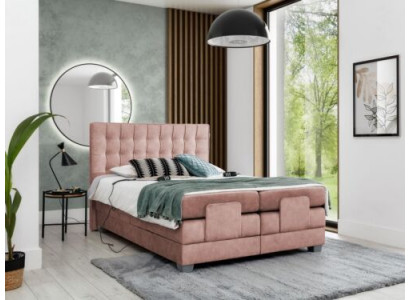 Lit 160x200cm Ameublement Chambre Lit rembourré Textile Mobilier Moderne neuf