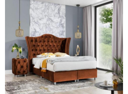 Suite de luxe Chambre à coucher Lit double Ensemble moderne 3 pièces Nouvelles Tables de chevet