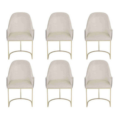 chaise rembourrée moderne 6 chaises chaise de salle à manger de haute qualité chaise de cuisine multicolore