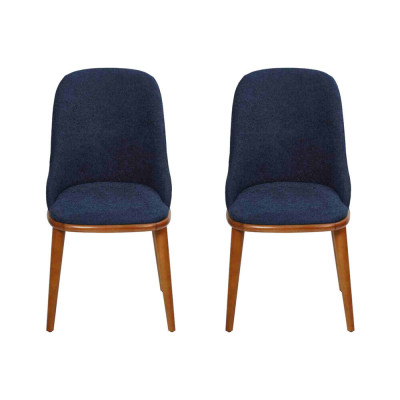 Chaises de salle à manger bleues élégantes Stylish Designer Furnishing Chair Set Furniture