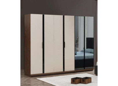 Armoire Chambre Armoire Armoire en Bois Bois Beige Moderne Grand