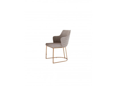 Chaise Chaise de salle à manger Chaise de cuisine Luxe Beige Chaise de comptoir moderne