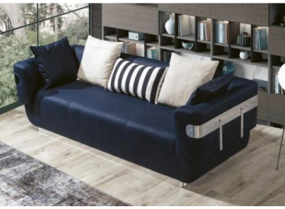 Trois canapés en tissu canapé trois places Meubles Textile 230cm Canapé en tissu Canapés