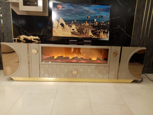 Meuble TV bas de luxe Étagère Buffet Meuble TV Commode Meuble TV Armoire Mobilier neuf