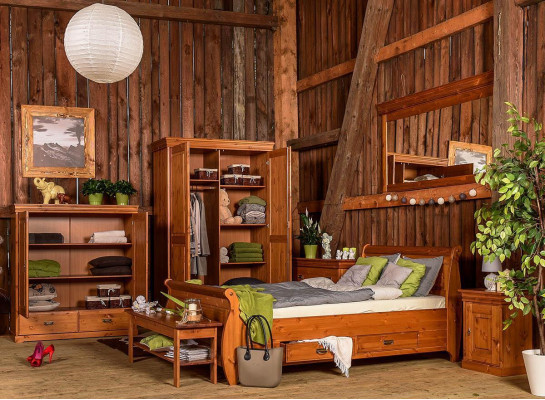 Placard Meubles de chambre Design italien Nouvelle armoire en bois Armoires de placard