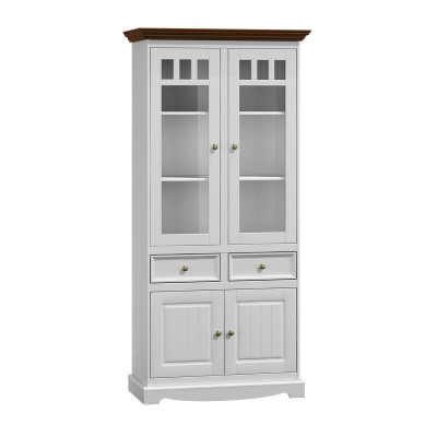 Vitrine Meubles Verre Armoire Vitrine Classique Vitrine d'Angle Buffet d'Angle Verre Bois