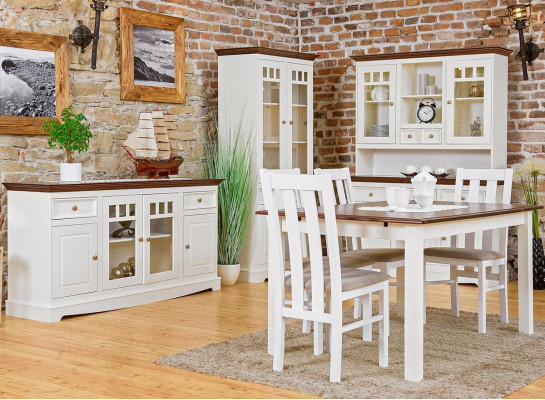 Vitrine Meubles Verre Armoire Vitrine Classique Vitrine d'Angle Buffet d'Angle Verre Bois