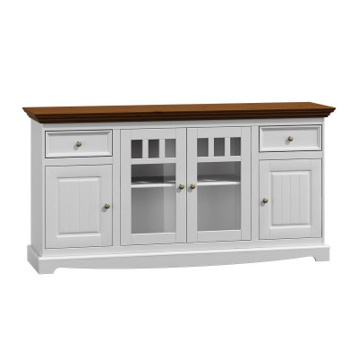 Commode Armoire haute Armoire latérale Placard bas Commodes Design de luxe en bois neuf
