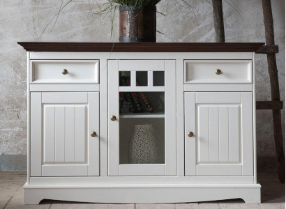 Armoires en bois Armoires de salle de séjour Buffet Vitrine Classique Commode Coffres de tiroirs