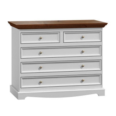 Commode de campagne en bois massif de luxe Edel Luxus Commode haute Armoire basse de côté Board bas