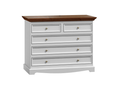 Commode de campagne en bois massif de luxe Edel Luxus Commode haute Armoire basse de côté Board bas
