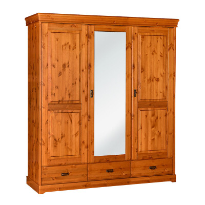 Armoire Armoire en bois Mobilier de chambre Étagère Penderies Vêtements Armoire xxl