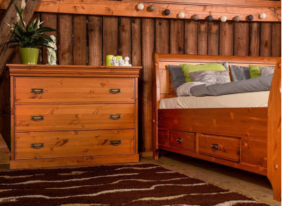 Commode avec 3 tiroirs Buffet Buffet en bois Armoire Commodes Marron neufs